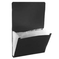 Mape kartotēka Matt Classic 6 nod.melna ar gumiju