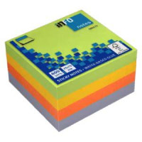 Līmlapiņas INFO 75x75mm, 400 lapas, Spring