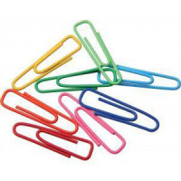 Saspraudes 33mm krāsainas, 100 gab.