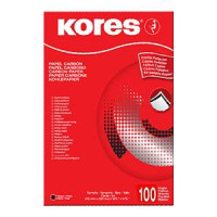 Kopējamais papīrs KORES, A4, 100 loksnes, zila