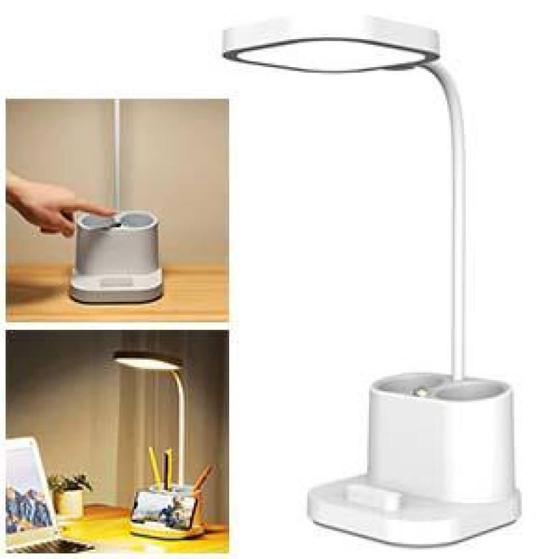 Galda lampa LED 5W PDL008 balta