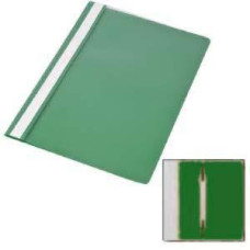 Ātršuvējs A4 zaļš ar caurspīdīgu vaku PantaPlast