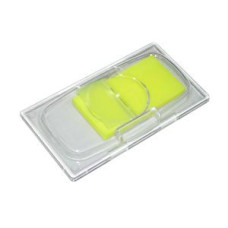 Indeksi 25x48mm 50 lapiņas, dzelteni