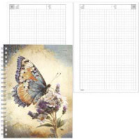 Plānotājs bez datumiem Tempo Spiral Butterfly