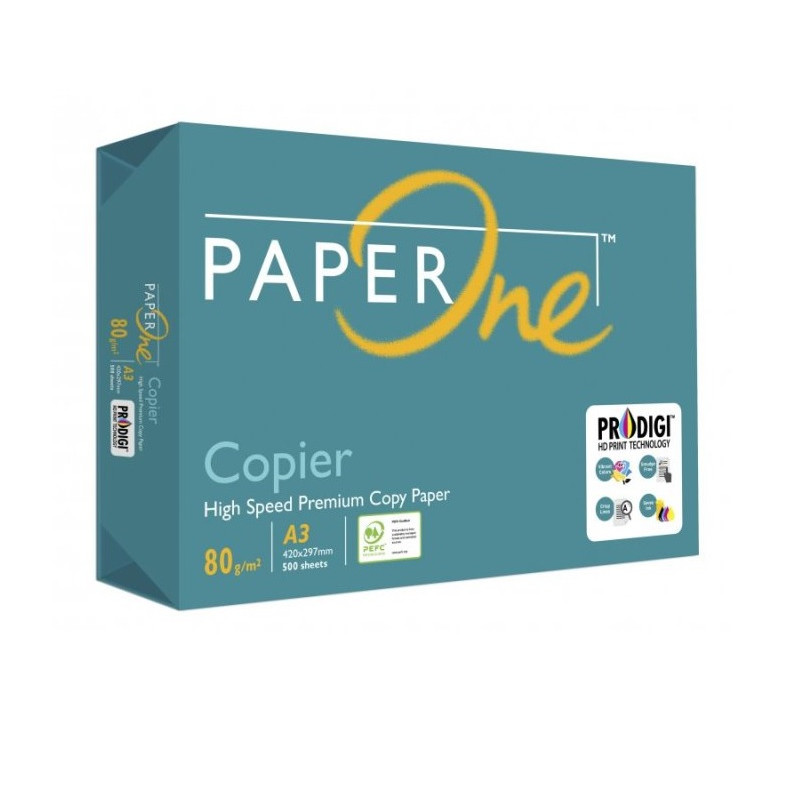 Papīrs Paper One Copier A3 80g. 500 loksnes
