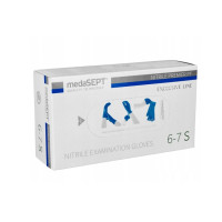 Nitrila cimdi bez pūdera, zili, medaSEPT izm. XL , 100gb.