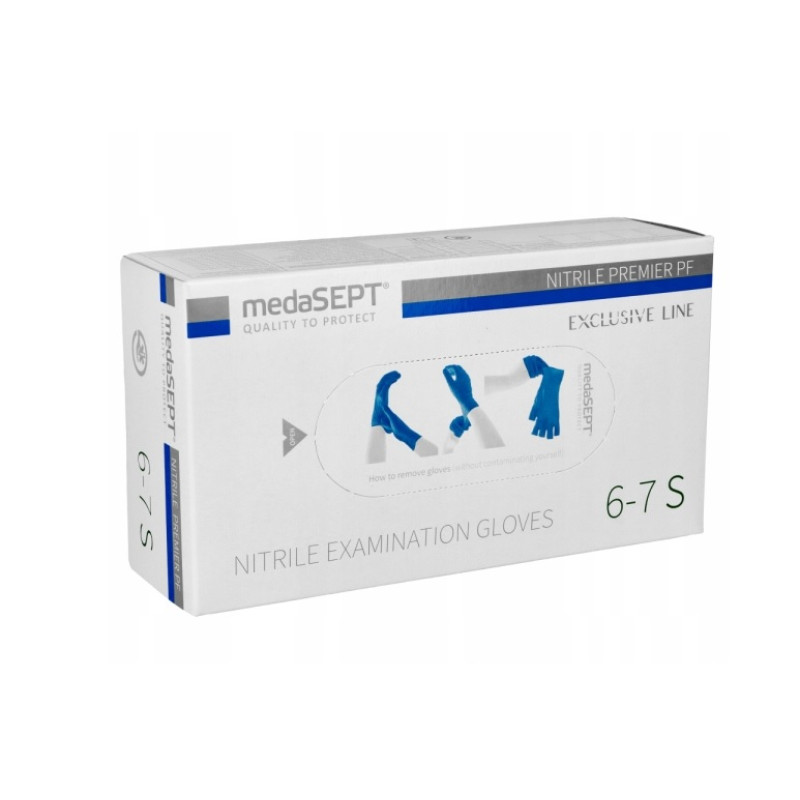 Nitrila cimdi bez pūdera, zili, medaSEPT izm. XL , 100gb.