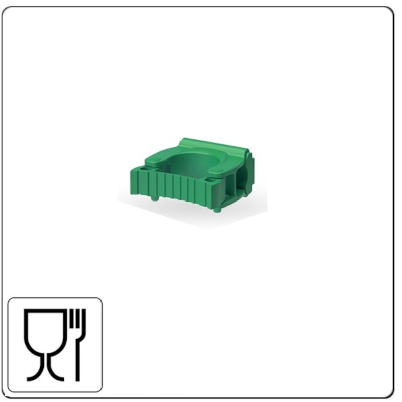 ARICASA Kātu turētājs, zaļš, diametrs 25-35mm, PP/TPE (12gab/kastē)