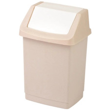 Atkritumu tvertne 50 litri Click-it, CURVER, bēša krāsa