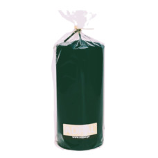 Cilindriska svece 58x120 "Adpal" tumši zaļa 40h