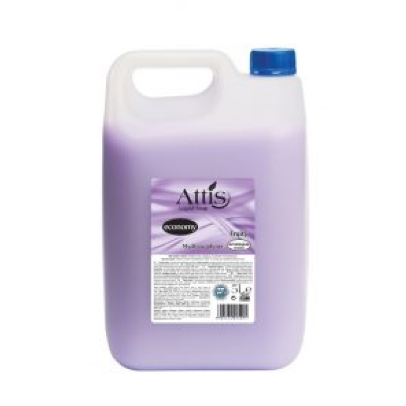 ATTIS ECONOMY šķidrās ziepes FRUITY 5L(violetas)