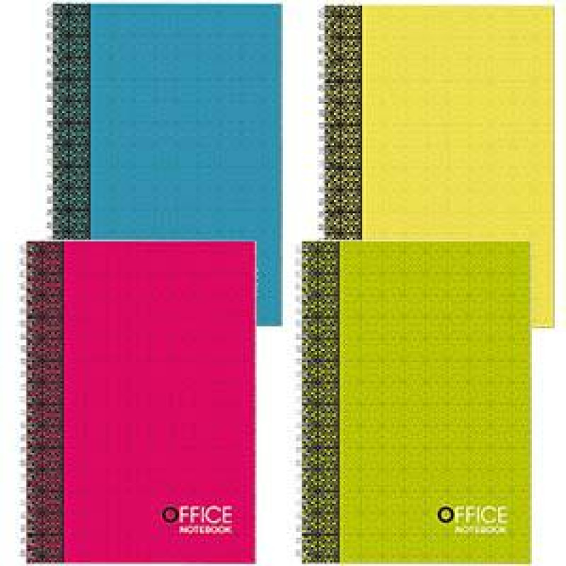 Klade A5/96 lapas līniju ar spirāli, OFFICE