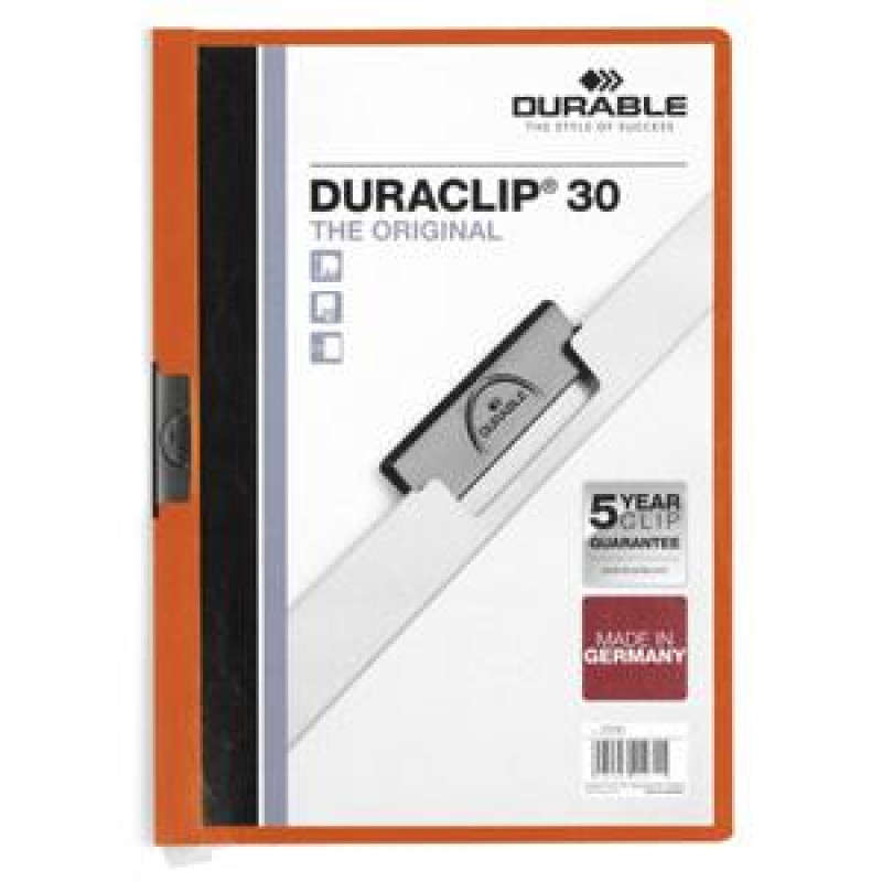 Mape Duraclip Original 30 DURABLE, oranža