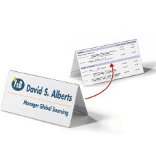 Galda personas karte 150/300x297mm DURABLE,