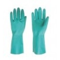 Nitril cimdi, "Super Nitrile", 33cm, zaļi, 400mik, (S), (pāris)