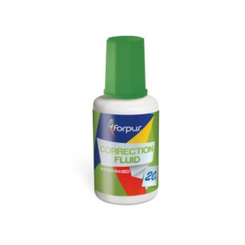 Korektors ar otiņu 20ml ūdens bāzes FORPUS