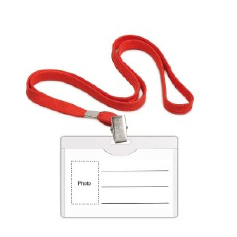 Personas karte ar tekstila auklu FORPUS, 54x90mm