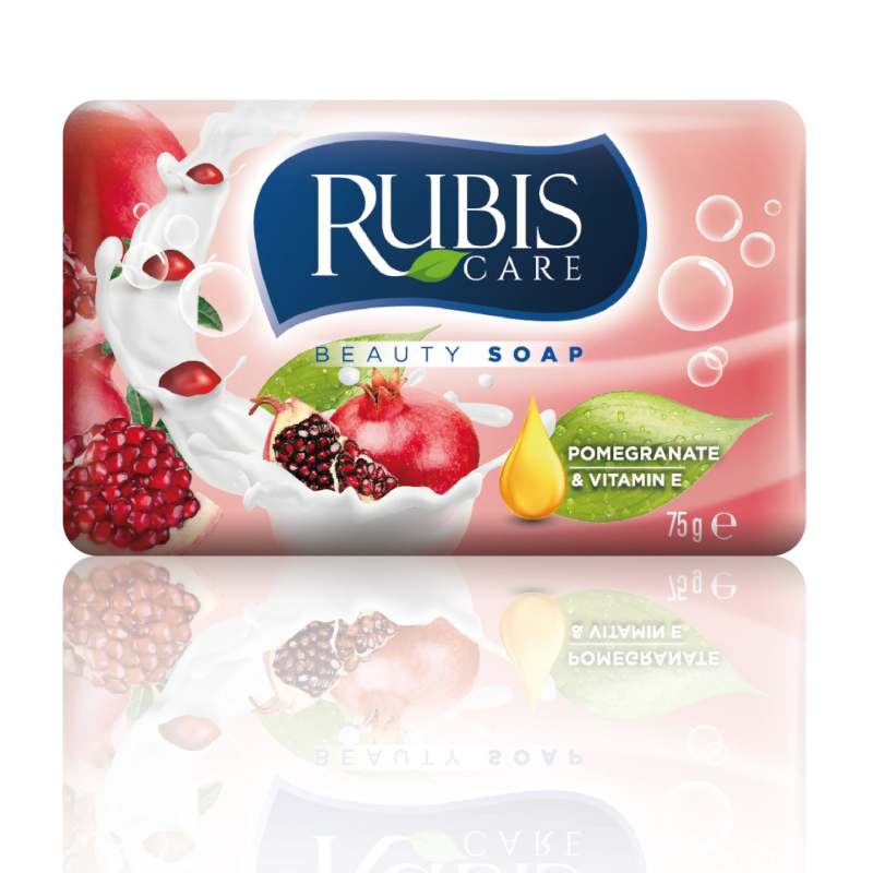 Ziepes RUBIS CARE Granātābols, 75gr, 6gab/pac., 72pac/kastē
