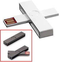 ID karšu lasītājs USB, balts +iD