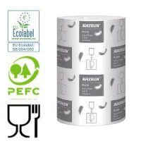 Dvieļi ruļļos Plus S Coreless 110m, 1 slāņa Katrin