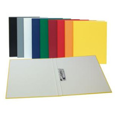 Mape A4 ar piespiedēju, kartona/PVC bordo