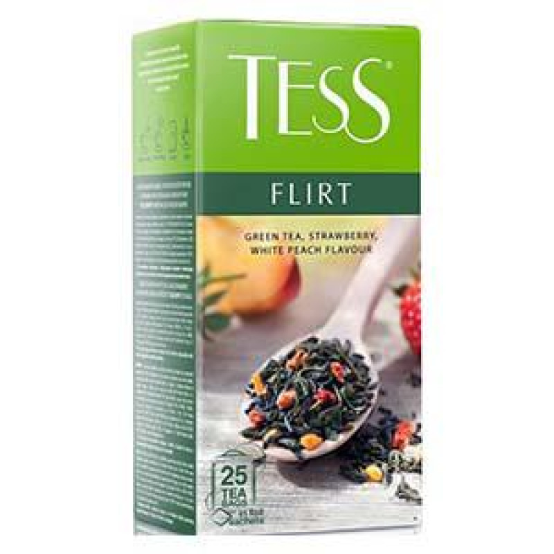 TESS Flirt zaļā tēja  25x1.5g.