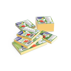 Piezīmju līmlapiņas FORPUS 75x75mm 400l dzeltenas