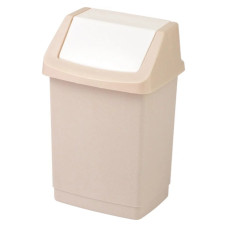 Atkritumu tvertne 25 litri Click-it, CURVER, bēša krāsa