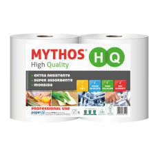 Industriālais papīrs, baltā, celulose, 2-slāņi, d26cm, 480 loksnes, 25x28cm, 134m