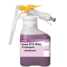 SUMA D10 J-FLEX  dezinfekcijas tīrīšanas līdzeklis 1.5L (6gab./iep)