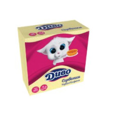 Galda salvetes DIVO 24x24 cm, dzeltenas, 1 kārta ( Izcelsmes valsts Ukraina )