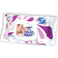 PRUVA mitrās salvetes ar krēmu BABY 72gb ( Izcelsmes valsts Turcija )