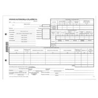 Kravas automobiļa ceļazīme A4D, 100 loksnes