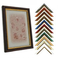 Fotorāmis 21x30cm ECO-1 plastikāta, bordo krāsa