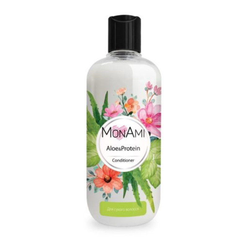MonAmi matu kondicionieris ALOE & PROTEIN 500ml ( Izcelsmes valsts Ukraina )