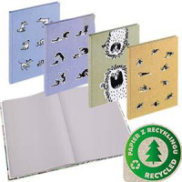 Klade A5/96 lapas rūtiņu no pārstrādāta