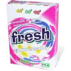 Veļas mazgāšanas pulveris FRESH, (600g)(20gab./kastē)