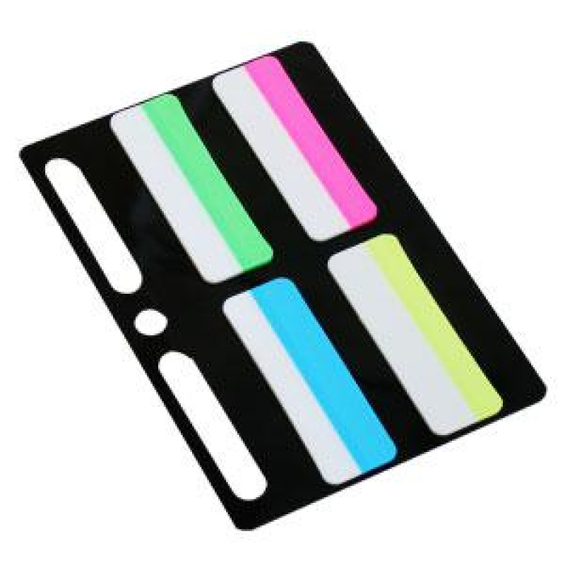 *Indeksi 17x50mm, 20 lapiņas, 4 krāsas