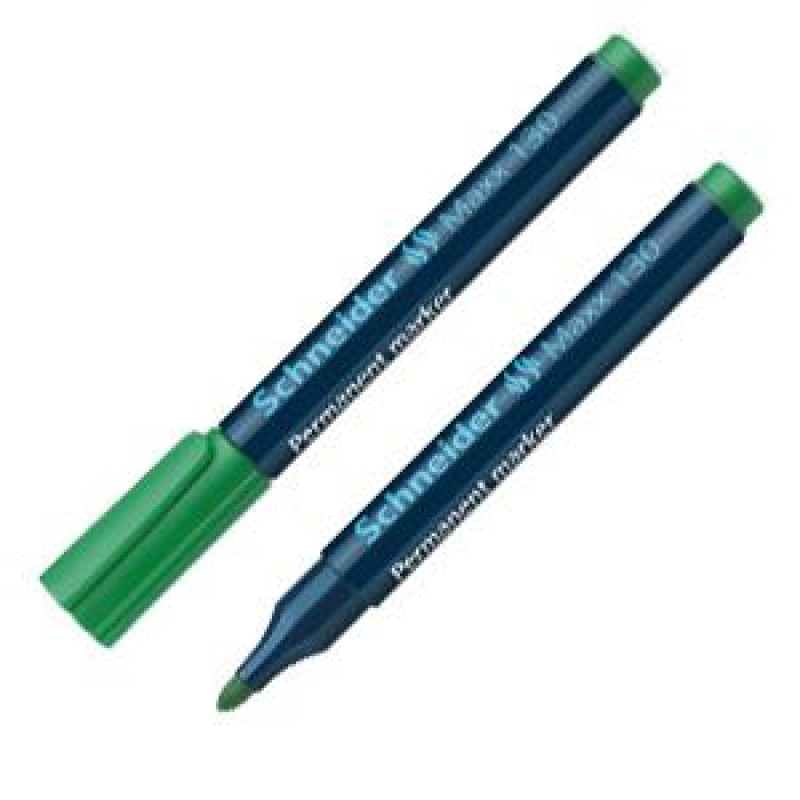 Noturīgais marķieris 130 zaļš 1-3mm Schneider