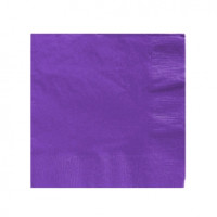 Galda salvetes, 33x33cm, 3-kārt., (50gab), violetas