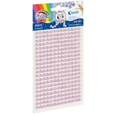 Pašlīmējošas pērlītes rozā krāsā d5mm 260gab.