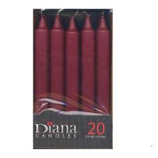 GALDA SVECE 17.5CM DIANA BORDO (20)