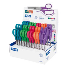 Šķēres bērnu , 13 cm, ar noapaļotiem daliem, MILAN