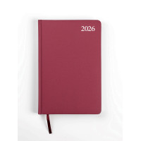 Dienasgrāmata A5 Standard bordo 2026