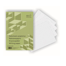 Rūtiņu papīrs A4, 100 loksnes SMLT