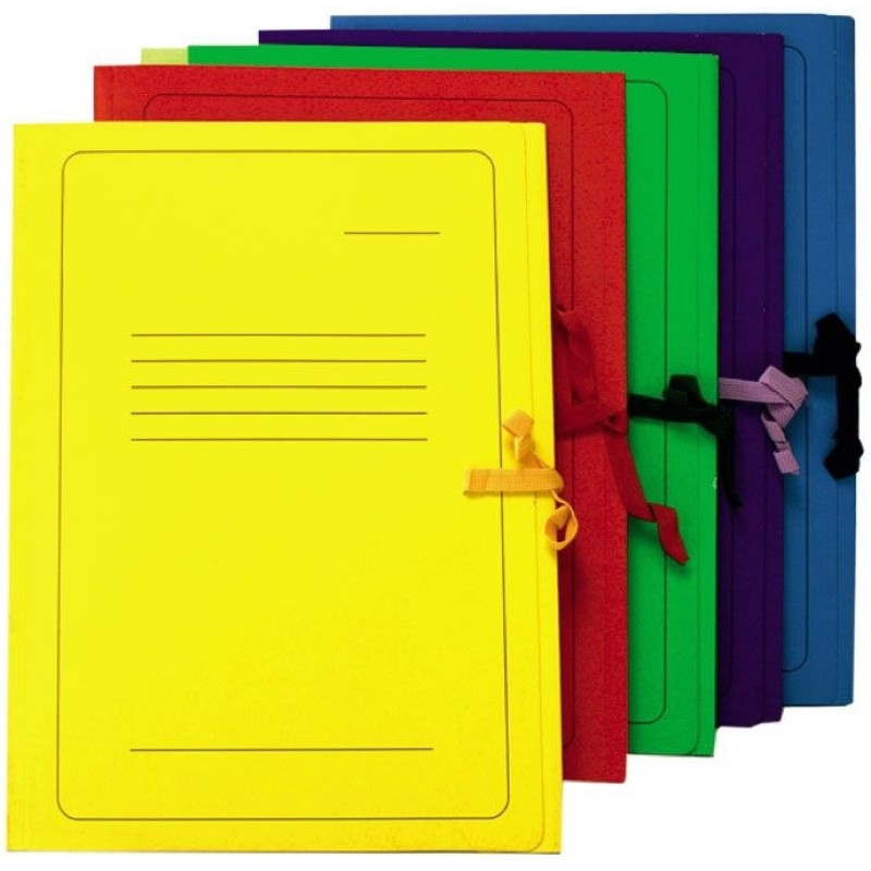 Mape ar saitītēm A4 sarkana, SMLT