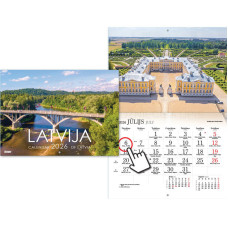 Sienas kalendārs, Latvija, Timer, 2026g.