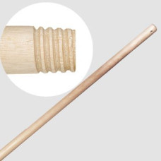 Koka kāts ar koka vītni 130cm ar gala urbumu