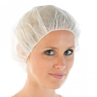 +Сepurīte PP, berete, 53cm, balta, (100gab)