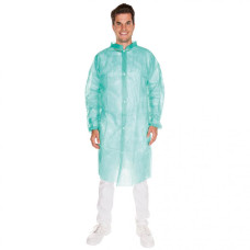 Halāts PP, ar pogām, 110x130cm, zaļš, 30gr/m², XL, FRANZ